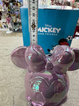 Salvadanaio Minnie Disney Rosa Perlato