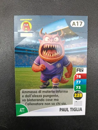 Carte Adreinrot A17 Paul Tiglia