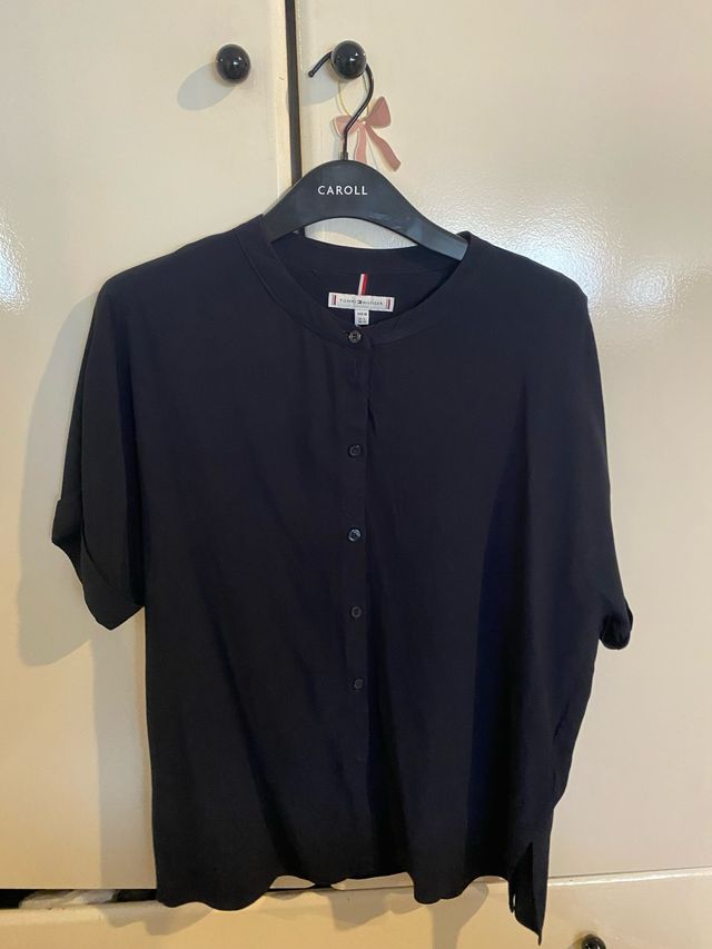 Camisa Tommy Hilfiger Negra