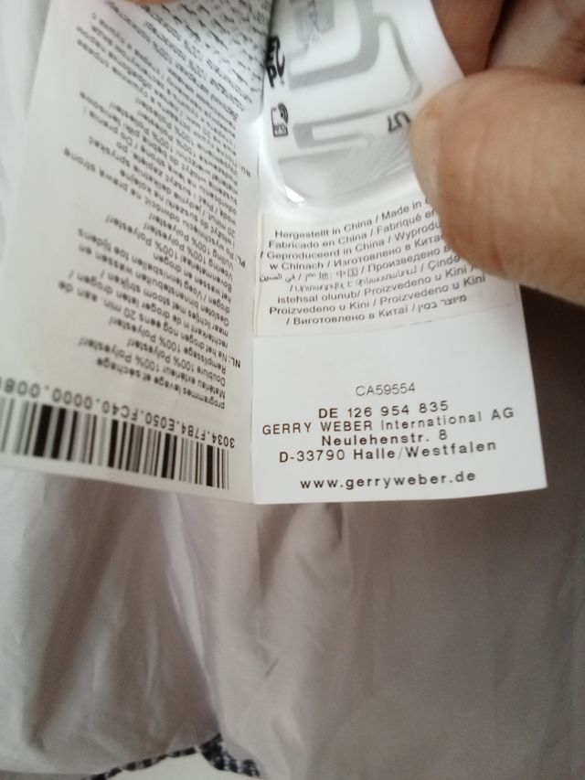 Impermeable GERRY WEBER Mujer Multicolor