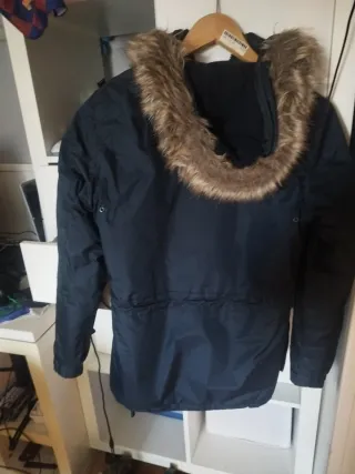 Abrigo Geographical Norway Azul/Rojo