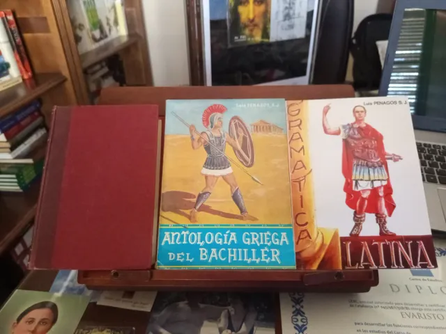 Antología griega y gramática latina