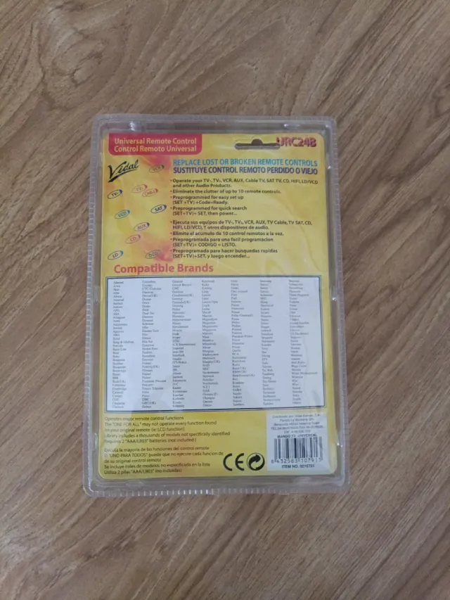 Mando Universal Vidal 10 en 1