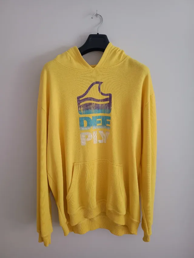 Sudadera Deeply amarilla talla L.