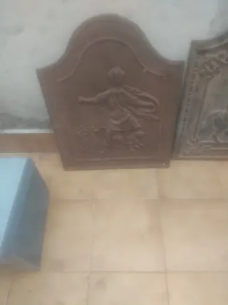 Chapa antigua decorativa