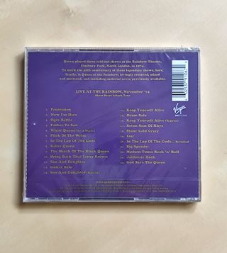 Cd Queen Live at the Rainbow '74