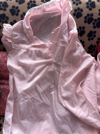 2 Camisones rosas con encaje