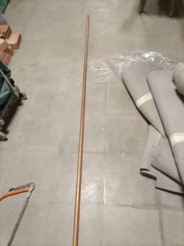 Tubo de cobre 28mm 2 metros 47 cm