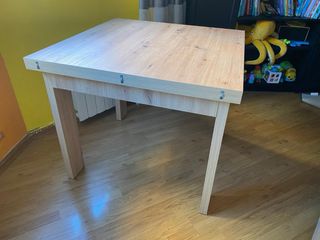 Mesa comedor extensible madera
