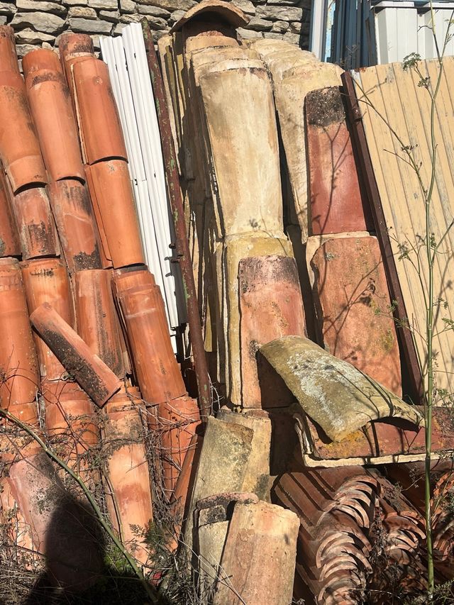 Tejón de cubrición de terracota