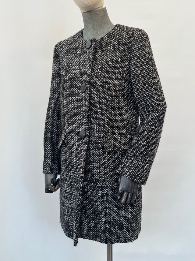 Cappotto lana vintage donna