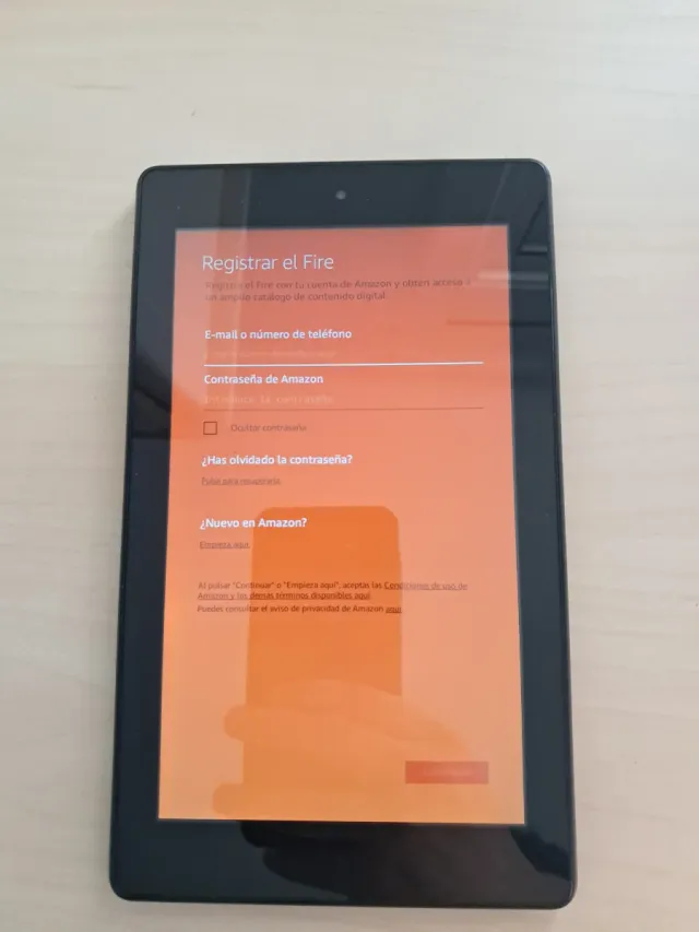 Amazon Fire7 Tablet Negro Modelo SR043KL