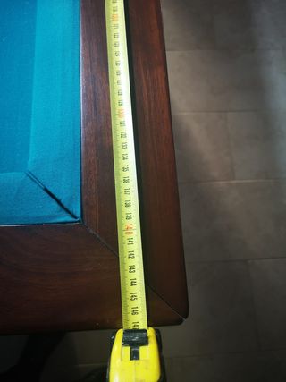 Mesa de billar francés (carambolas) + accesorios