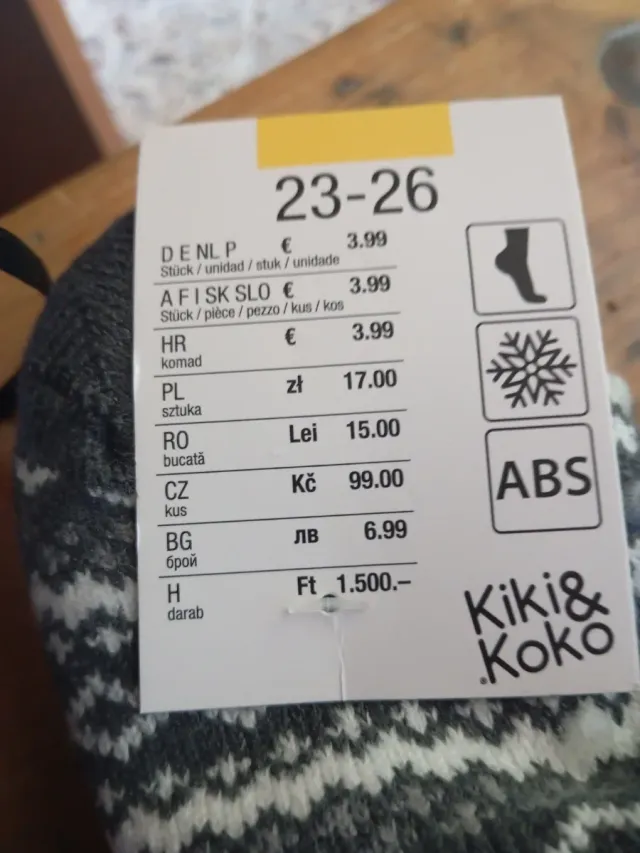 Calzini antiscivolo bimbo Kik  23-26