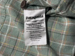 Patagonia Camicia Vintage a Quadri Taglia L