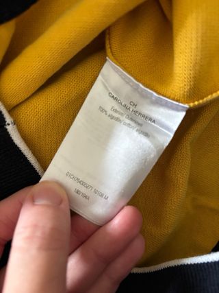 Jersey CH Carolina Herrera Hombre Azul/Blanco