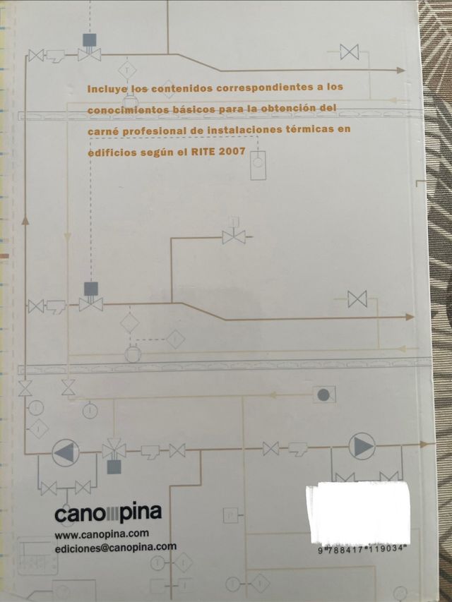 Libros RITE y térmicas en edificios