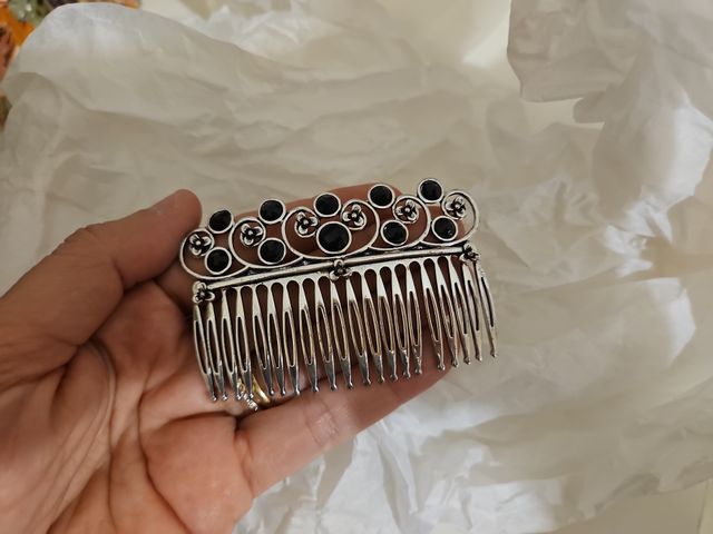 Tocados Novia Perlas y Plata