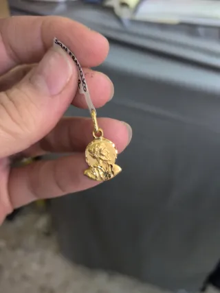 Colgante San Francisco Javier Oro