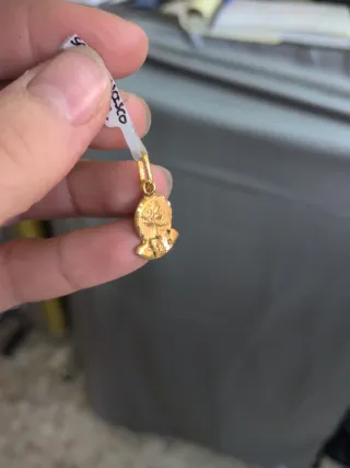 Colgante San Francisco Javier Oro