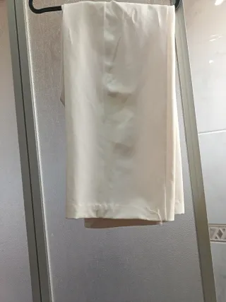 Pantalón de vestir blanco