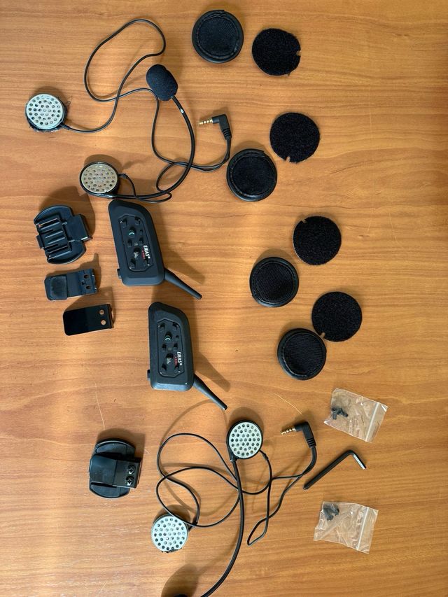 2 Intercomunicadores Ejeas V6 Moto