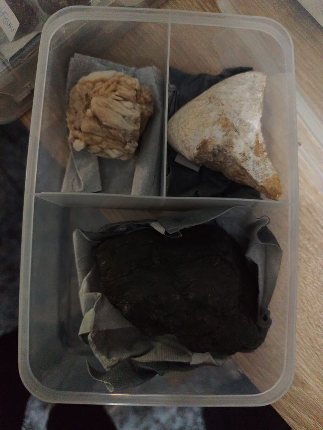 Lote de minerales variados