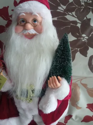 Babbo Natale decorazione h 40 cm