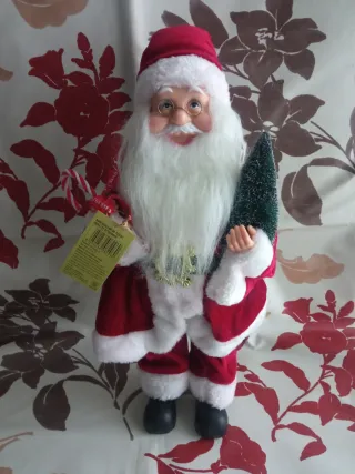 Babbo Natale decorazione h 40 cm