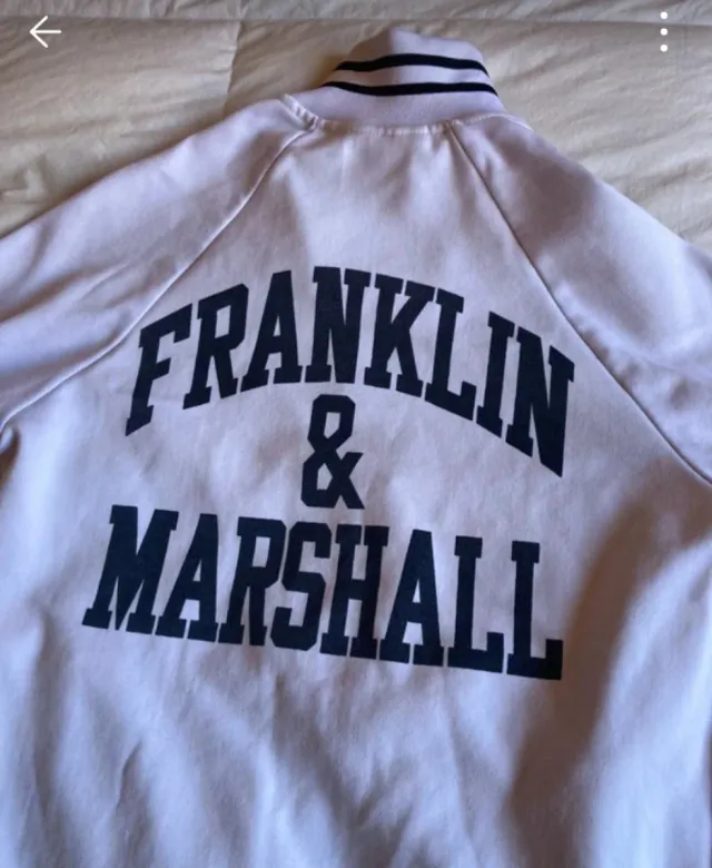 Chaqueta Franklin & Marshall Blanca Hombre