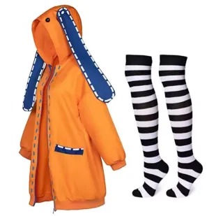 Disfraz Cosplay Naranja con Orejas