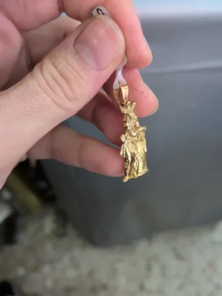 Colgante Cristo La Cigarrera Oro