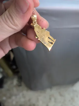 Colgante Cristo La Cigarrera Oro