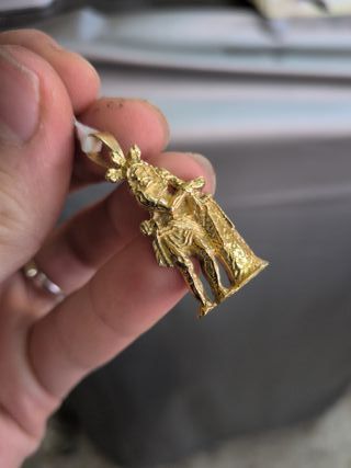 Colgante Cristo La Cigarrera Oro