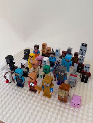 Lego Minecraft Compatibili Personaggi villager...