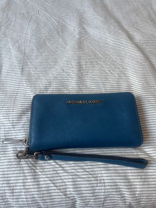 Cartera Michael Kors Azul Petróleo