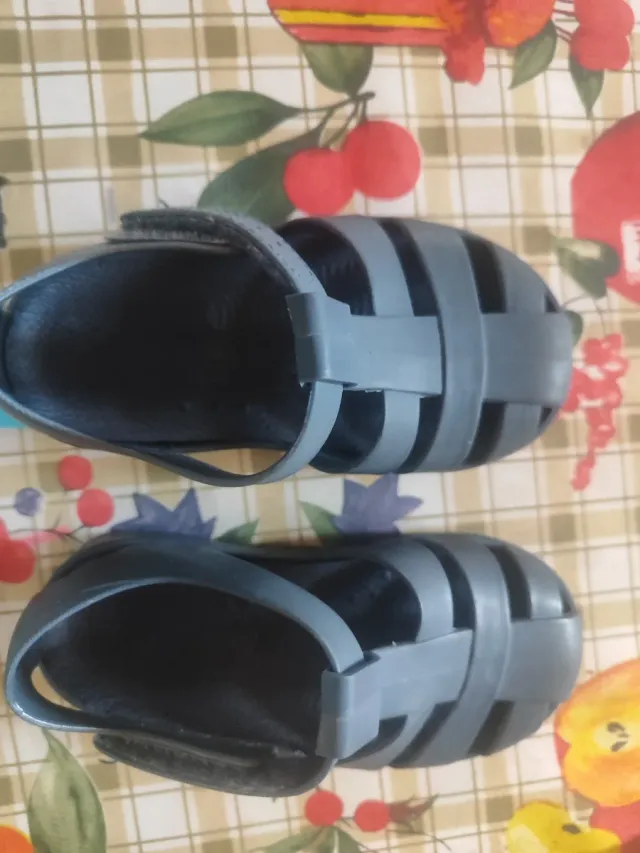 Chanclas niño azul Talla 23