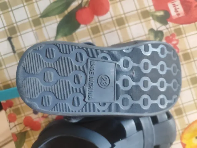 Chanclas niño azul Talla 23
