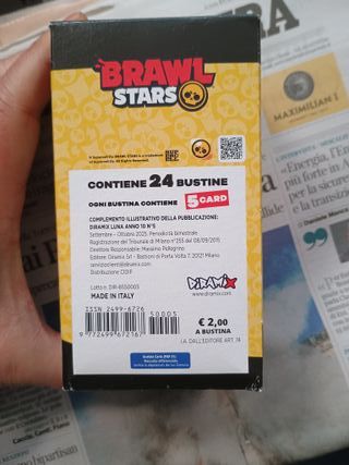 Brawl Stars Official Card Collection Box