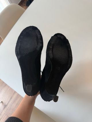 Zapatos de baile Ermes negros sin usar.