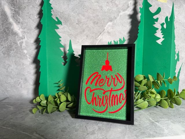 Marco Decorativo Merry Christmas