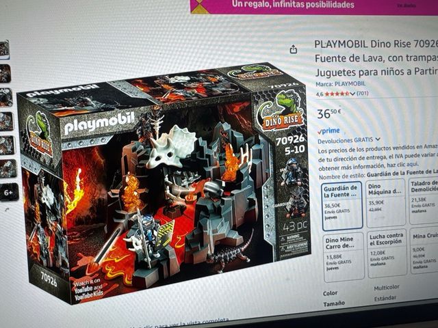 Playmobil Dino Rise 70926 Nuevo