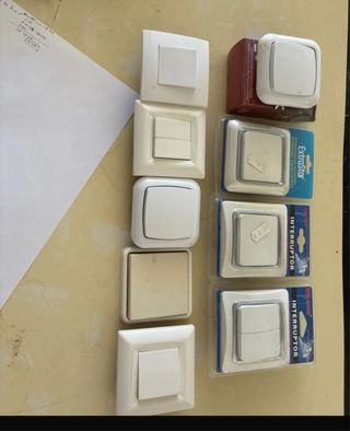 Interruptores de luz varios