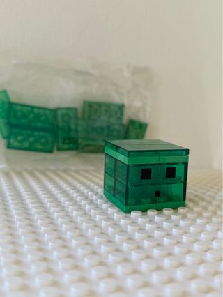 Slime Verde Minecraft Lego Compatibile figurina
