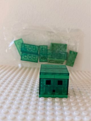 Slime Verde Minecraft Lego Compatibile figurina