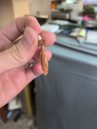 Medalla Filigrana Oro Cachorro Foto