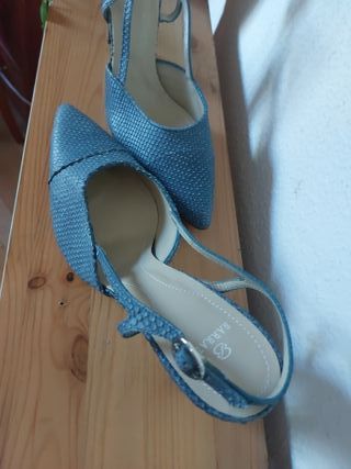 Zapatos de tacón Sfera azules