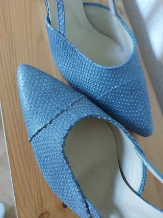 Zapatos de tacón Sfera azules