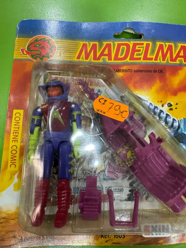 Madelman 2050 EXIN Ref. 1603 con fumetto