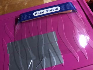 Maschera protettiva viso anti-appannamento